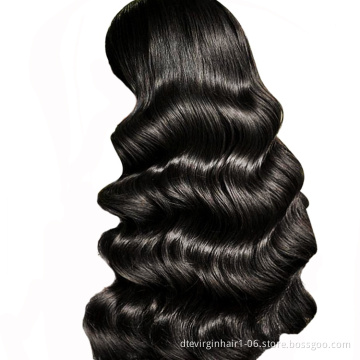 9a Grade Cuticle Aligned Raw Human Hair Body Wave Virgin  Brazilian Human  Hair Extension Hair Bundles